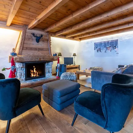 2 Spacieux Dans Ferme Rénovée Face Au Montblanc Appartement Megève