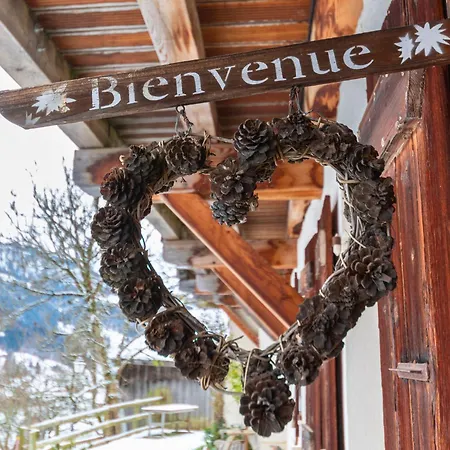 2 Spacieux Dans Ferme Renovee Face Au Montblanc Apartment *