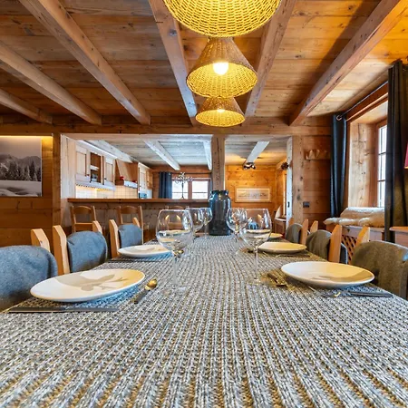 Apartment 2 Spacieux Dans Ferme Renovee Face Au Montblanc