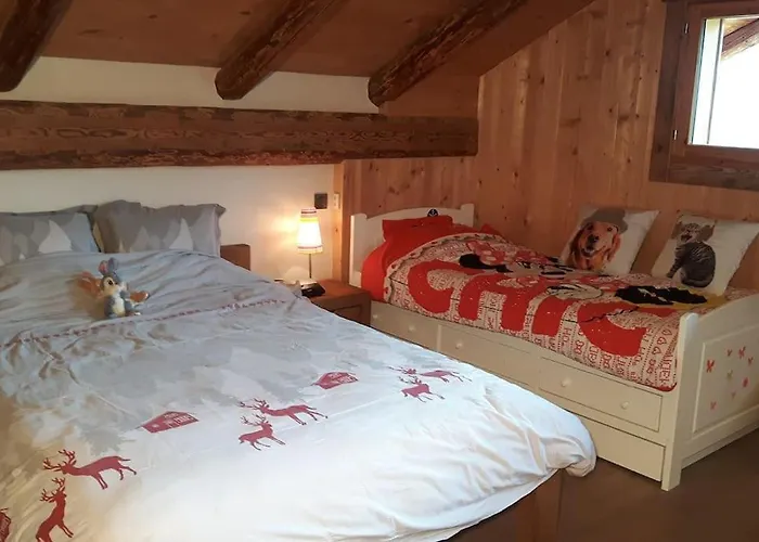 2 Spacieux Dans Ferme Renovee Face Au Montblanc Megève