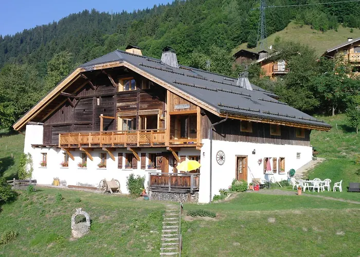 Daire 2 Spacieux Dans Ferme Renovee Face Au Montblanc