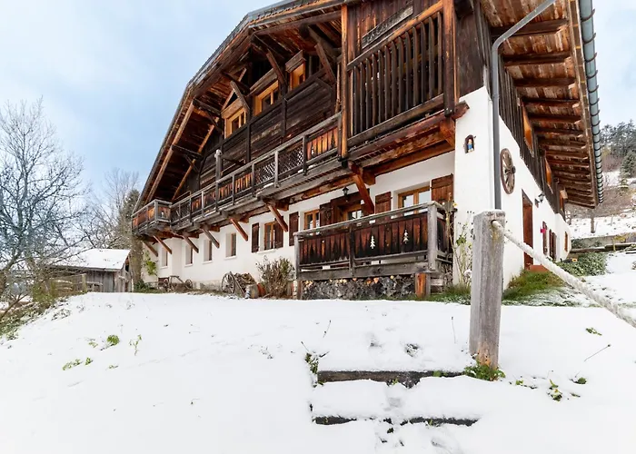 2 Spacieux Dans Ferme Renovee Face Au Montblanc Megève